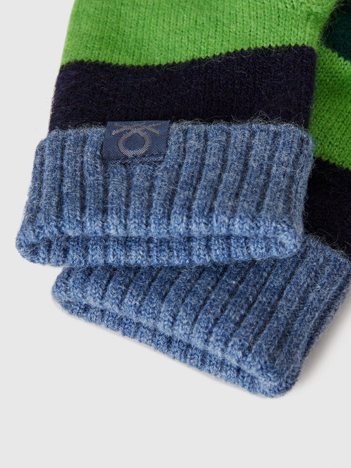 KNITTED GLOVES Niño image number 3